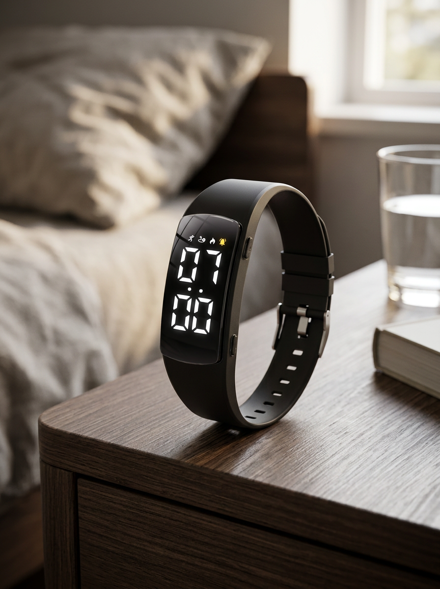 Vibration Alarm Clock Smart Waterproof Electronic Watch
