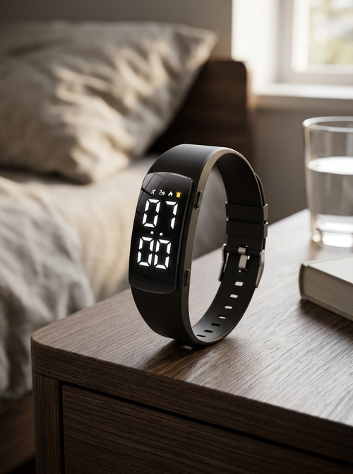 Vibration Alarm Clock Smart Waterproof Electronic Watch