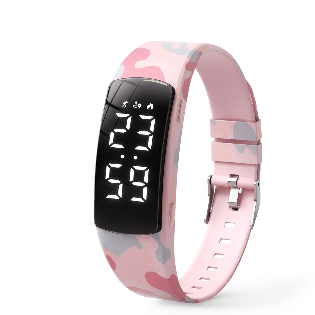 Vibration Alarm Clock Smart Waterproof Electronic Watch