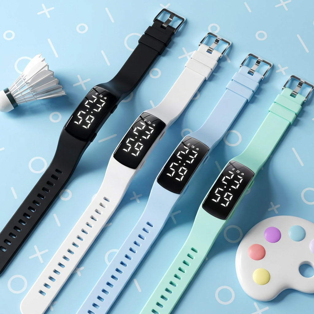 Vibration Alarm Clock Smart Waterproof Electronic Watch